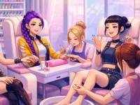 K Pop Demon Hunters Nail Studio crazy games